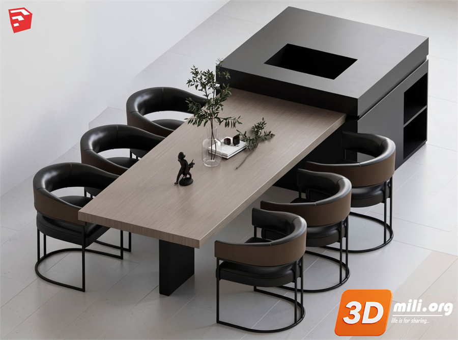 Kitchen island Skp Files